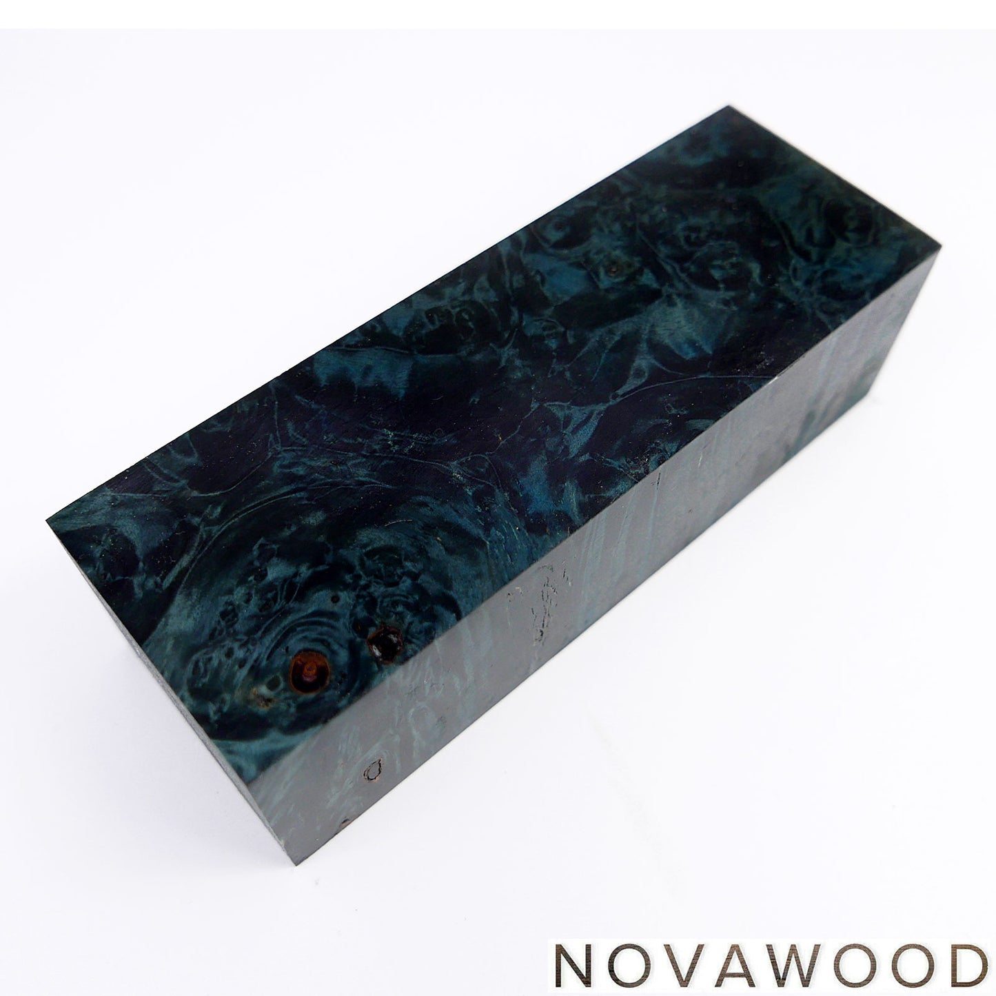 CHESTNUT BURL STABILIZED WOOD KNIFE SCALES 01-0729