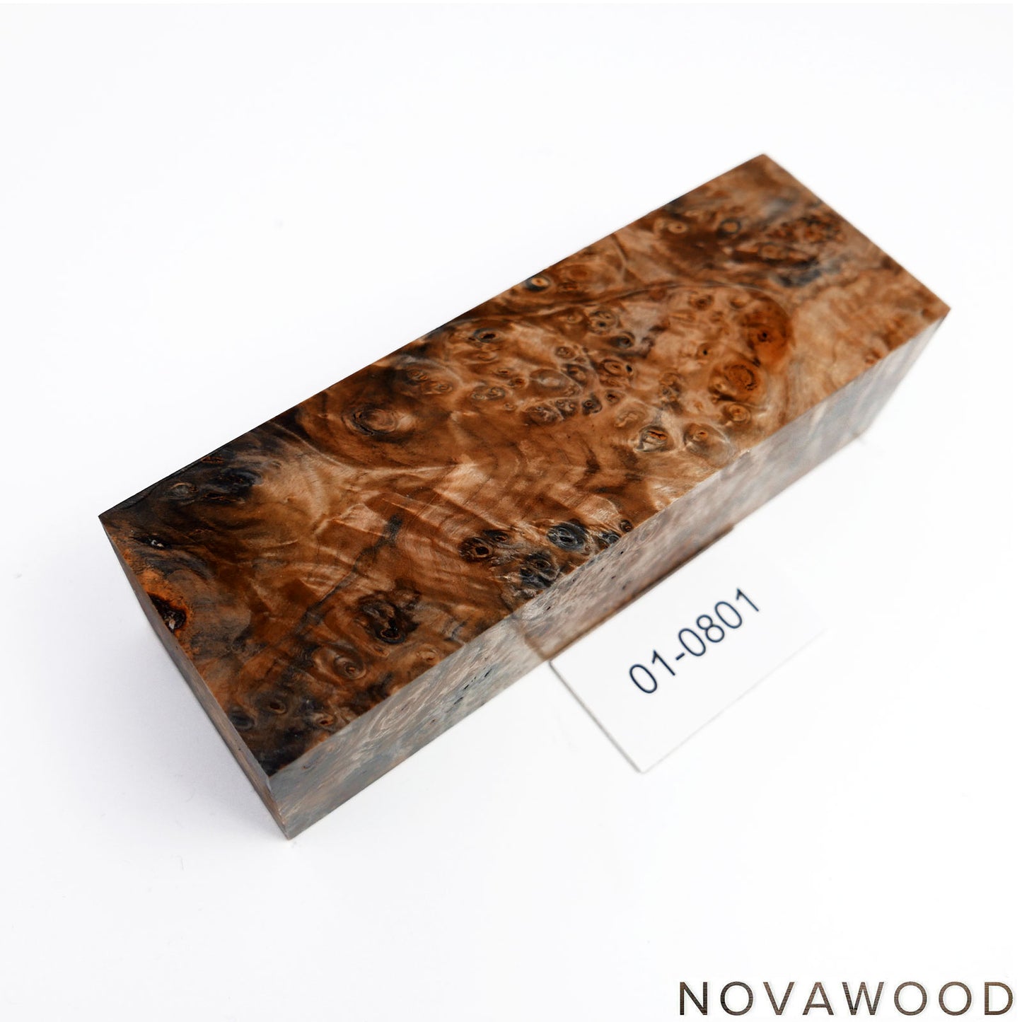 KASTANIE MASER STABILISIERT MESSER HOLZ Block 01-0801