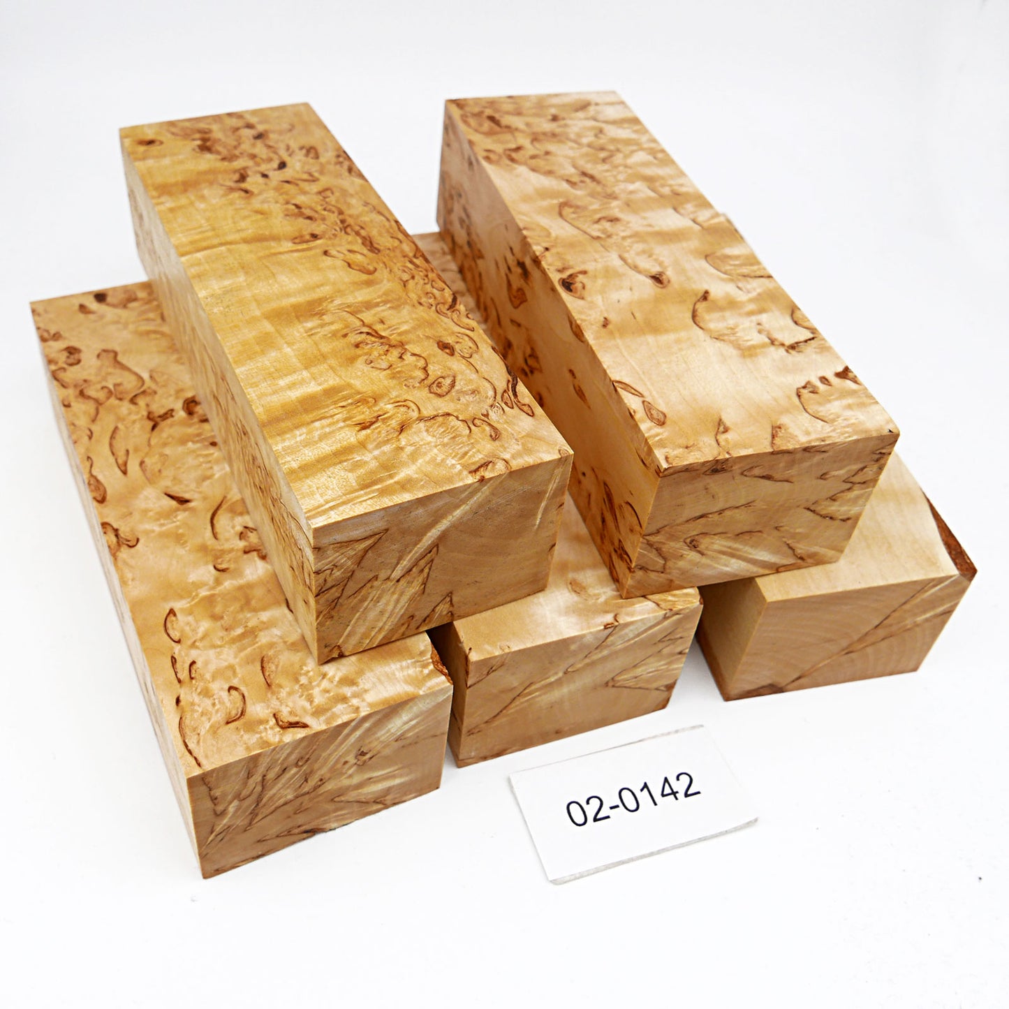 MAZUR BIRCH KNIFE WOOD HANDLE BLOCK 02-0142