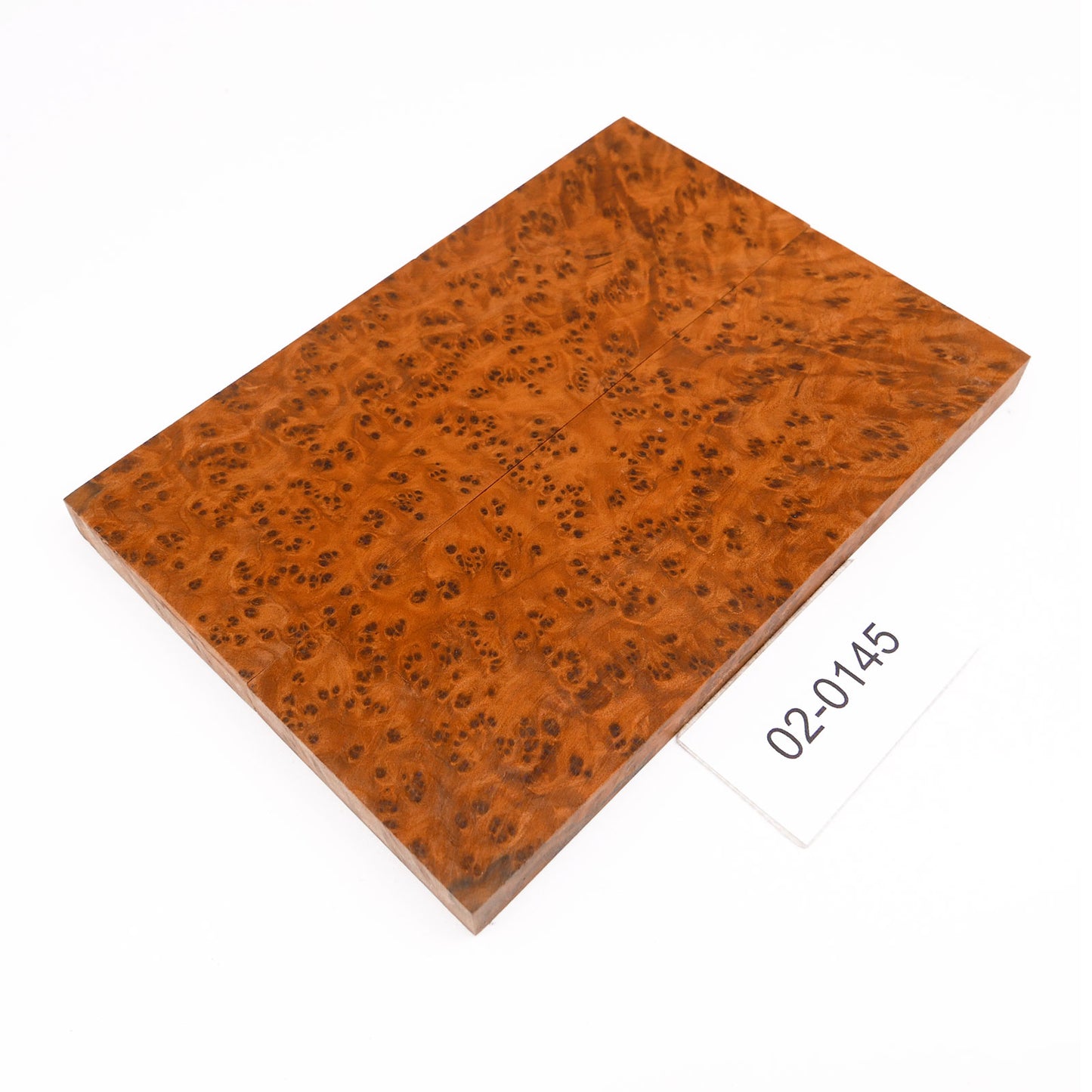 THUJA BURL KNIFE WOOD SCALES 02-0145