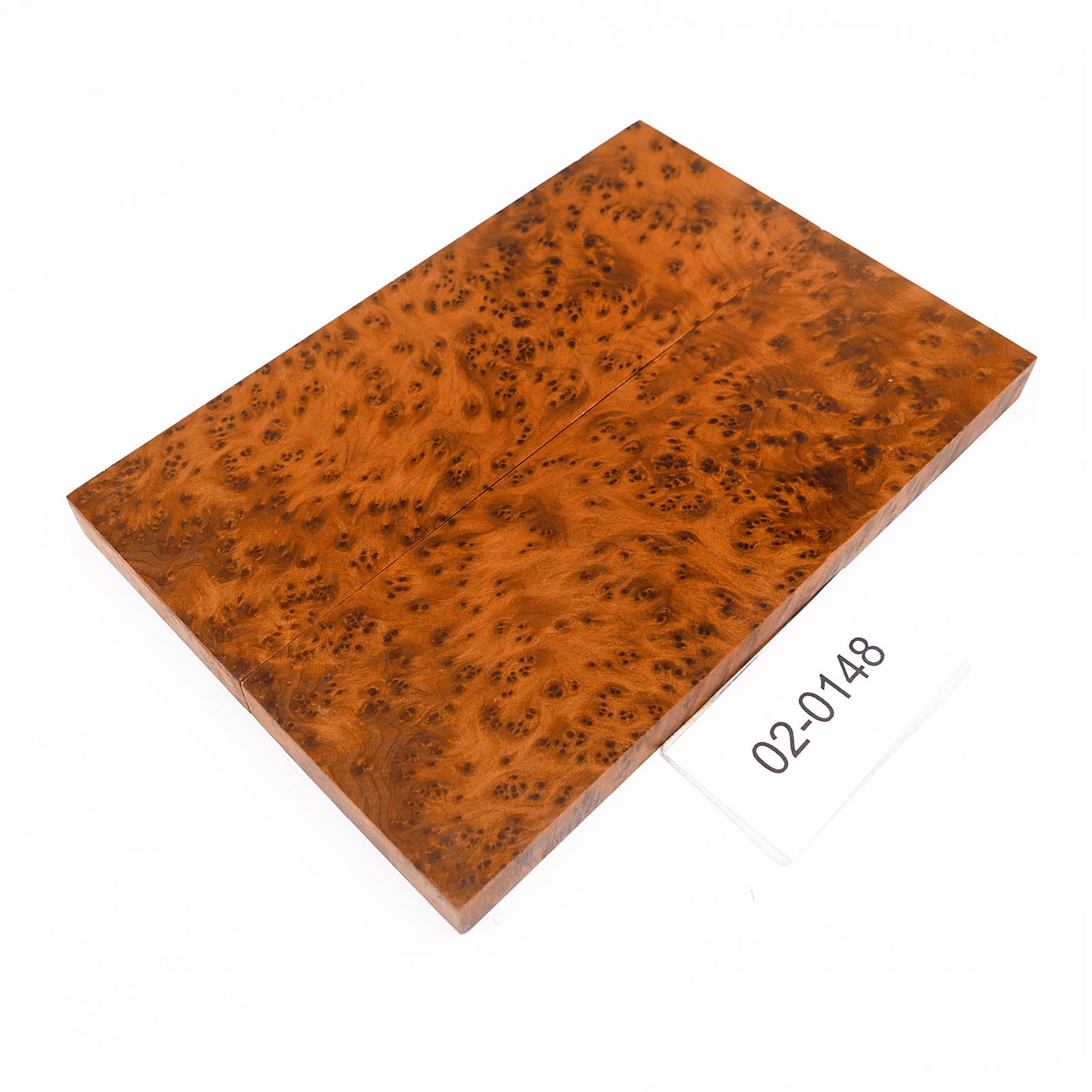 THUJA BURL KNIFE WOOD SCALES 02-0148