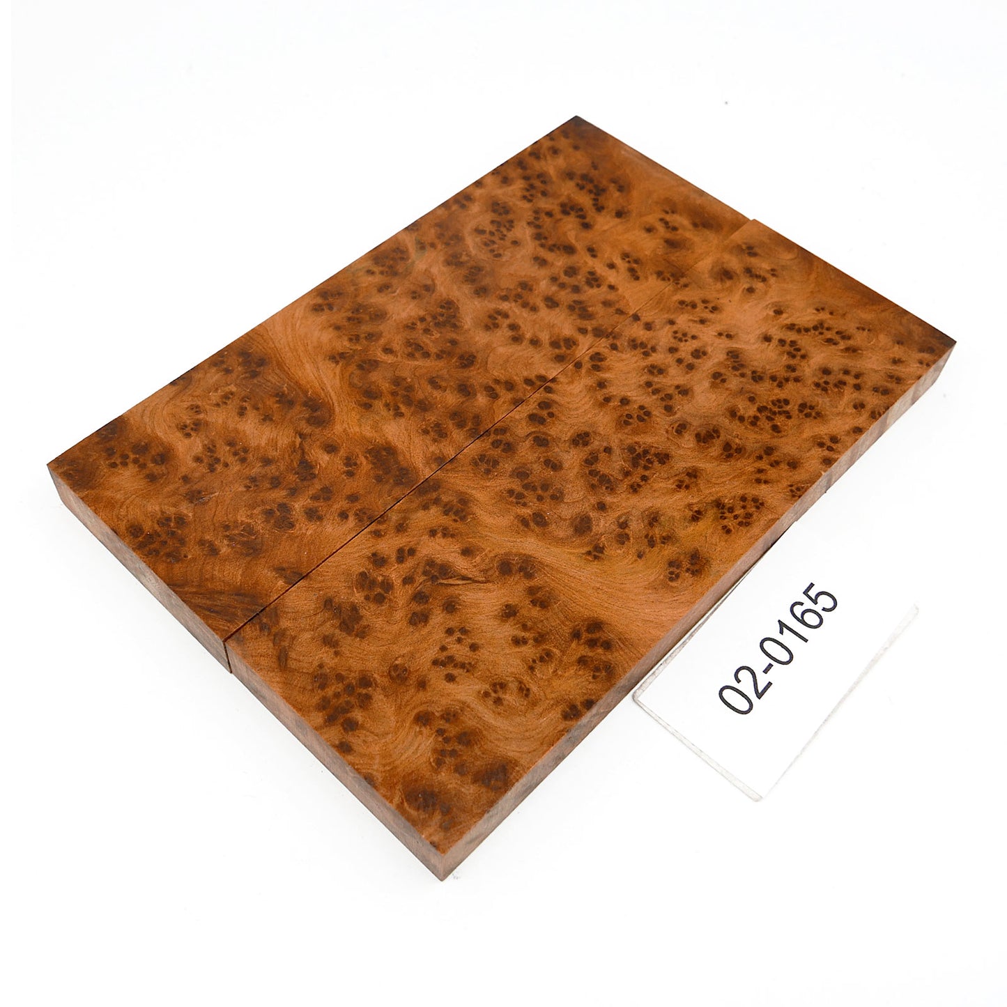 THUJA BURL KNIFE WOOD SCALES 02-0165