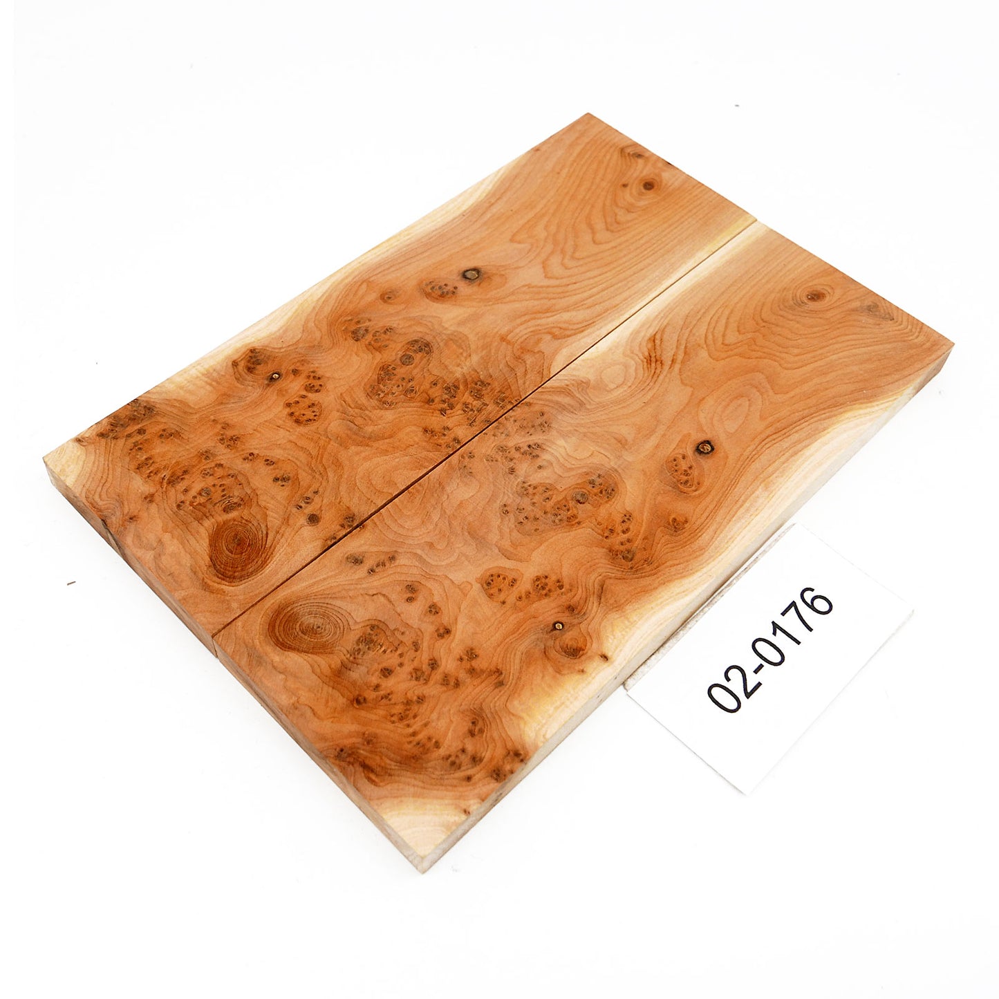 JUNIPER BURL KNIFE WOOD SCALES 02-0176