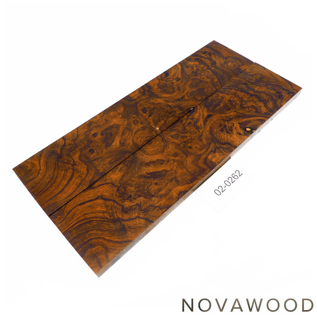 DESERT IRONWOOD BURL KNIFE WOOD SCALES 02-0262