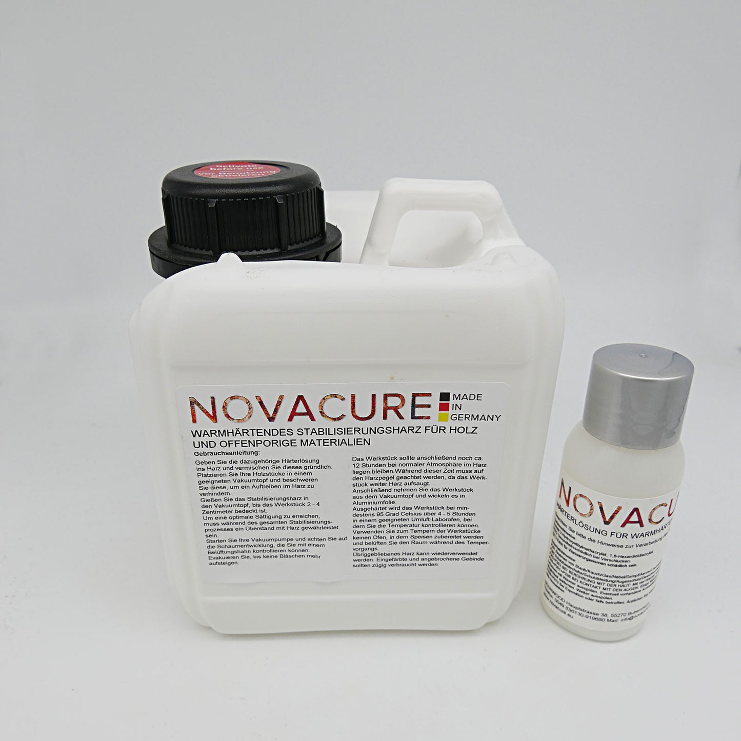 NOVACURE Stabilising resin 1 Kg container