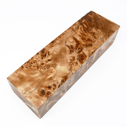 POPLAR BURL STABILIZED WOOD KNIFE BLOCK 01-0505