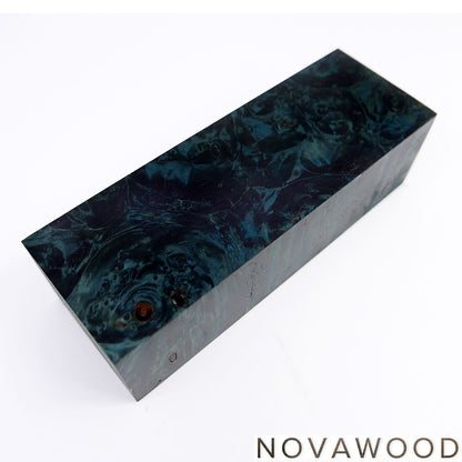 CHESTNUT BURL STABILIZED WOOD KNIFE SCALES 01-0729
