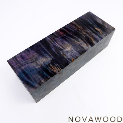 CHESTNUT BURL STABILIZED WOOD KNIFE SCALES 01-0731