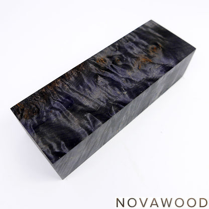 CHESTNUT BURL STABILIZED WOOD KNIFE SCALES 01-0733