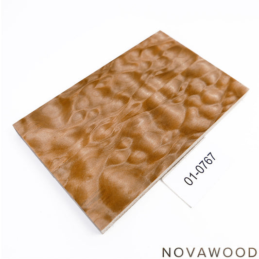 QUILTED MAPLE STABILISIERT MESSER HOLZ SCHALENPAAR 01-0767