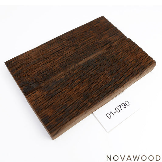EICHE ANTIK STABILISIERT MESSER HOLZ SCHALENPAAR 01-0790