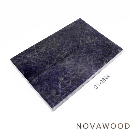 AMBOYNA SAPWOOD STABILIZED KNIFE WOOD SCALES 01-0844