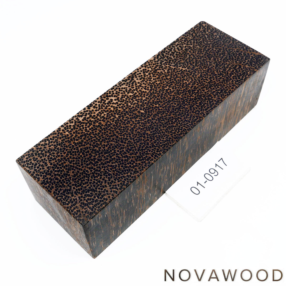 BLACK PALMIRA CROSSCUT STABILISIERT MESSER HOLZ BLOCK 01-0917