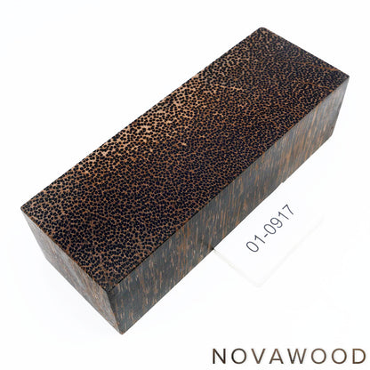 BLACK PALMIRA CROSSCUT STABILISIERT MESSER HOLZ BLOCK 01-0917