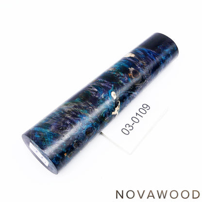 KASTANIE MASER STABILISIERT EPOXYDHARZ HYBRID RUNDLING MESSER GRIFF 03-0109