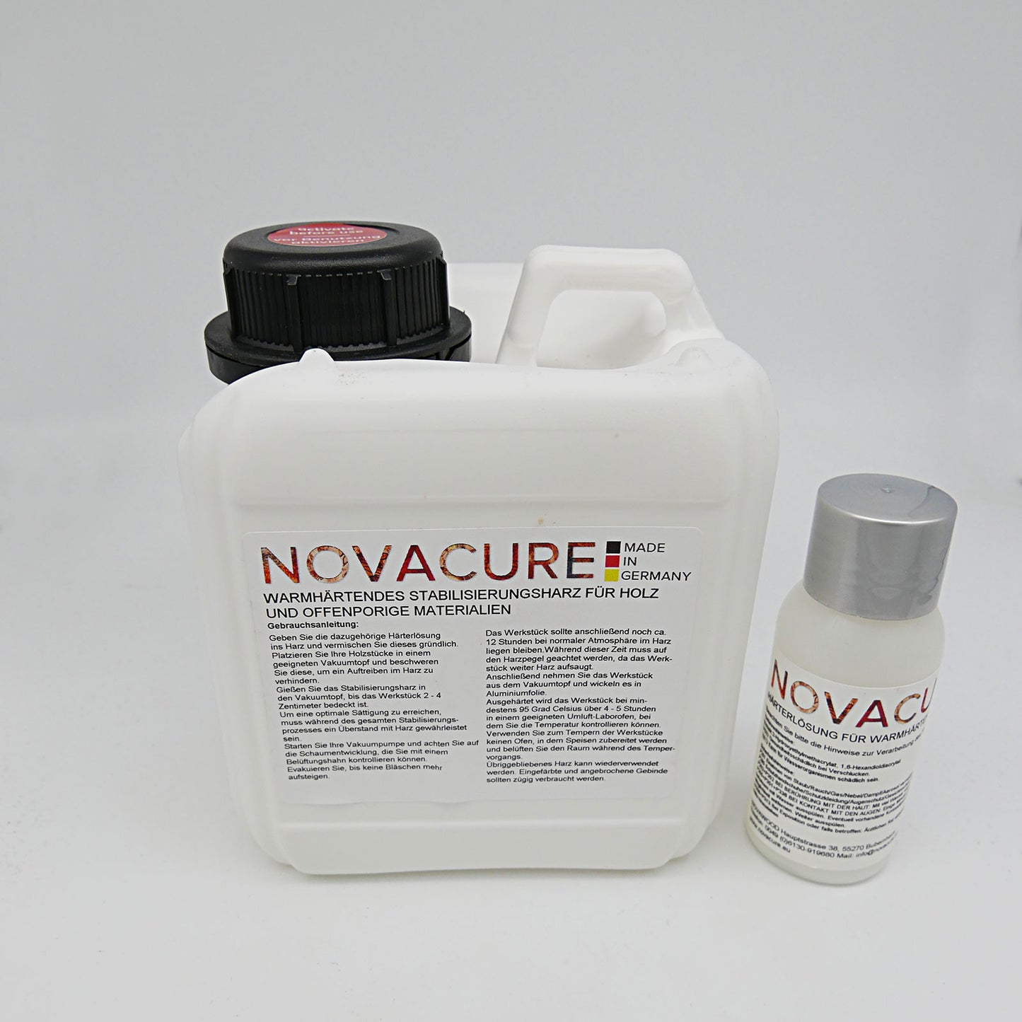 NOVACURE Stabilising resin 1 Kg container 